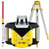 Nivel System NL620R Digital + statyw SJJ1 + łata LS-24 - laser obrotowy czerwony 600 m ze spadkami X/Y i cyfrowym czujnikiem RD600 Digital